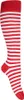 Ringelstrümpfe Ringelsocken Kniestrümpfe rot weiß 27/30 Produktbild-Vorschau 2