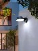 Aluminium Solar Wandleuchte Outdoor mit Bewegungsmelder Produktbild-Vorschau 3