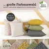 Lycce 2er Set Kissenhülle Bouclé 40x40 cm senf Produktbild-Vorschau 9