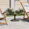 vidaXL Sonnenschirmständer Bronze 12 kg 48 cm Gusseisen Produktbild-Vorschau 1