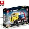 Reobrix 22016 RC Container LKW Klemmbaustein Müllfahrzeug Produktbild-Vorschau 6