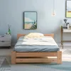 okwish rám postele z masivního dřeva s čelem a roštem, Náhled obrázku produktu 2