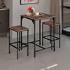 tectake® Barset Inverness 3-teilig mit höhenverstellbaren Produktbild-Vorschau 8