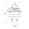Rotator Formiko FHR 4.500L - Drehmotor 4,5t für Greifer, Produktbild-Vorschau 2
