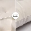 Sitzkissen mit Befestigungsbänder 40x40 Stuhlauflage Kissen Produktbild-Vorschau 5