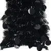vidaXL Umelý vianočný stromček Pop-Up Black 180 cm PET Náhľad obrázku produktu 2