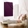 Jersey Spannbettlaken 180-200x200cm Aubergine Produktbild-Vorschau 5