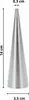 Backform 10-er Set Trubotschki aus Edelstahl, groß, L-14 cm Produktbild-Vorschau 2