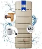 Cuve murale SLIM - Sable - 650 litres Voir les images du produit 1
