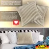 Dekokissen LILLI BIG CORD Velour mit Reißverschluss 40x40cm Produktbild-Vorschau 6