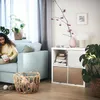 IKEA Kallax Weiß Regal 77x77 Produktbild-Vorschau 4