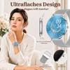 Damen Smartwatch 2026 mit Anrufen,Herzfrequenz,SpO₂ & Produktbild-Vorschau 3