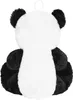 The back of a plush panda toy is shown against a white background. Produktbild-Vorschau