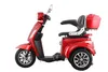 Elektro Seniorenmobil E-Trike Pro 1000Watt, 25 km/h rot mit Produktbild-Vorschau 8