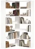 HOMCOM Bücherregal 7 Ebenen Eckregal L-förmiges Regal mit Produktbild-Vorschau 1