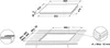 Induction - 4 Zones Dt 1 Flexicook 2x 2,2 Kw - 6ème Sens - Voir les images du produit 3