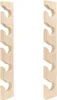 Stück Wand-Hutablage aus Holz für Baseballkappen, Produktbild-Vorschau 1