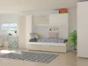 Bett Lev 90x200 cm mit Schrank und Bettschublade - Produktbild-Vorschau 12
