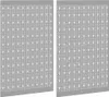 vidaXL Werkzeugwandpaneel 2 pcs Grau 100 x 1 x 80 cm Voir les images du produit 4