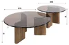 Hoyz Collection – Tinto Couchtisch – Braun – 76 x 76 x 31 Produktbild-Vorschau 4