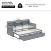 Flieks Holzbett Jugendbett 90x200cm mit Ladefunktion, Produktbild-Vorschau 4