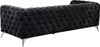 BELIANI Sofa Schwarz Samtstoff 3-Sitzer Chesterfield Stil Produktbild-Vorschau 6