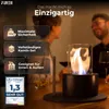 Firell Bioethanol Tischkamin aus massivem Beton Ethanol Tischfeuer Produktbild-Vorschau