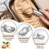 Eisportionierer 3 Stück Aluminium-Eislöffel Einteiliger Produktbild-Vorschau 3