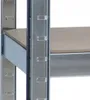 Metalowy regał magazynowy 180x90x30, 5 półek, 175kg Podgląd zdjęcia produktu 3