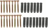 KOTARBAU® Universaldübel mit Holzschrauben Satz 15 Stk. Produktbild-Vorschau 3