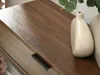 Konsolentisch NIRAI mit Schublade – schwarz/Nussbaum Produktbild-Vorschau 6
