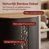 CASABEL Pellet- & Houtkorrelbak met Wielen, Cap. 30kg, Productafbeelding-voorbeeld 6