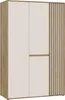 Forte ELISTON Kleiderschrank 120 130, moderner Produktbild-Vorschau 3