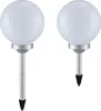Globo Lighting Solárne svetlo plastové strieborné kovové, Náhľad obrázku produktu 8