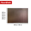 A product image showing a brown textured screen with dimensions indicated. Produktbild-Vorschau