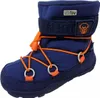 A single blue winter boot with orange laces and accents is shown against a white background. Anteprima dell’immagine prodotto