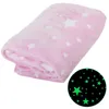 Verk Svietiaca deka Soft Dreams Stars, 150 x 180 cm ružová Náhľad obrázku produktu 2