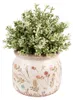 Clayre & Eef Blumentopf Ø 15x13 cm Rosa Beige Keramik Produktbild-Vorschau 2