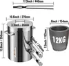 VEVOR Kit de four de fusion au propane 12 kg Four de fusion Voir les images du produit 8