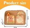 Capybara-Set mit Pixuri/Autocolante-Gel, Capacitate Stute Produktbild-Vorschau 4
