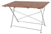 Biergarten Tisch Gartentisch Klapptisch 120 x 70 cm Akazie Produktbild-Vorschau 1