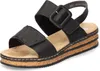 Rieker Damen Sandale Sandalette Slingback Keilabsatz Produktbild-Vorschau 65