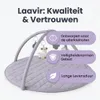 Laavir Baby Speelkleed met Boog - Ronde Babygym Grijs - Productafbeelding-voorbeeld 7