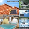 LED Solarlampe Außen Solar Pendelleuchte IP65 Wasserdichte Produktbild-Vorschau 4