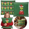 Grinch Weihnachts-Kissenbezüge, 2er-SET, Baumwolle, Produktbild-Vorschau 1