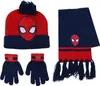 Spider-Man modrý klobúk a rukavice Náhľad obrázku produktu 1