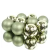 Decoris® Christbaumkugeln Rosemary grün Ø 6 cm 10er Pack - Produktbild-Vorschau 1