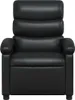 vidaXL Relaxsessel Schwarz Kunstleder Produktbild-Vorschau 4