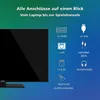 Telefunken XU50VP750M Fernseher 50 Zoll Smart TV VIDAA 4K Produktbild-Vorschau 4