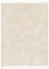 Teppich Indoor Outdoor Creme Beige Fransen Ethno Produktbild-Vorschau 2